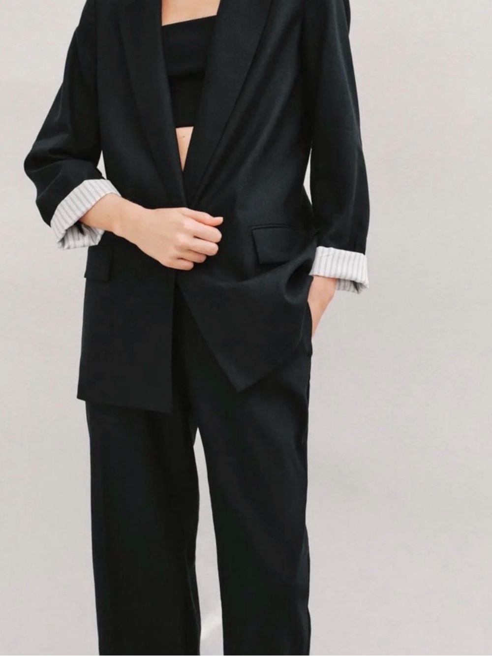 Zara linen blazer